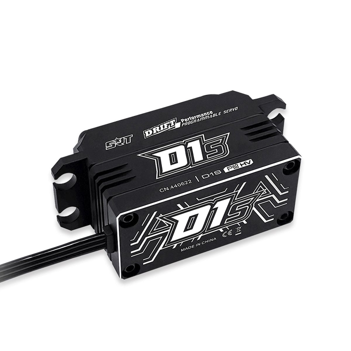 D1S - Low Profile HV Coreless Digital Servo, .18sec / 256.9sec @ 8.4V
