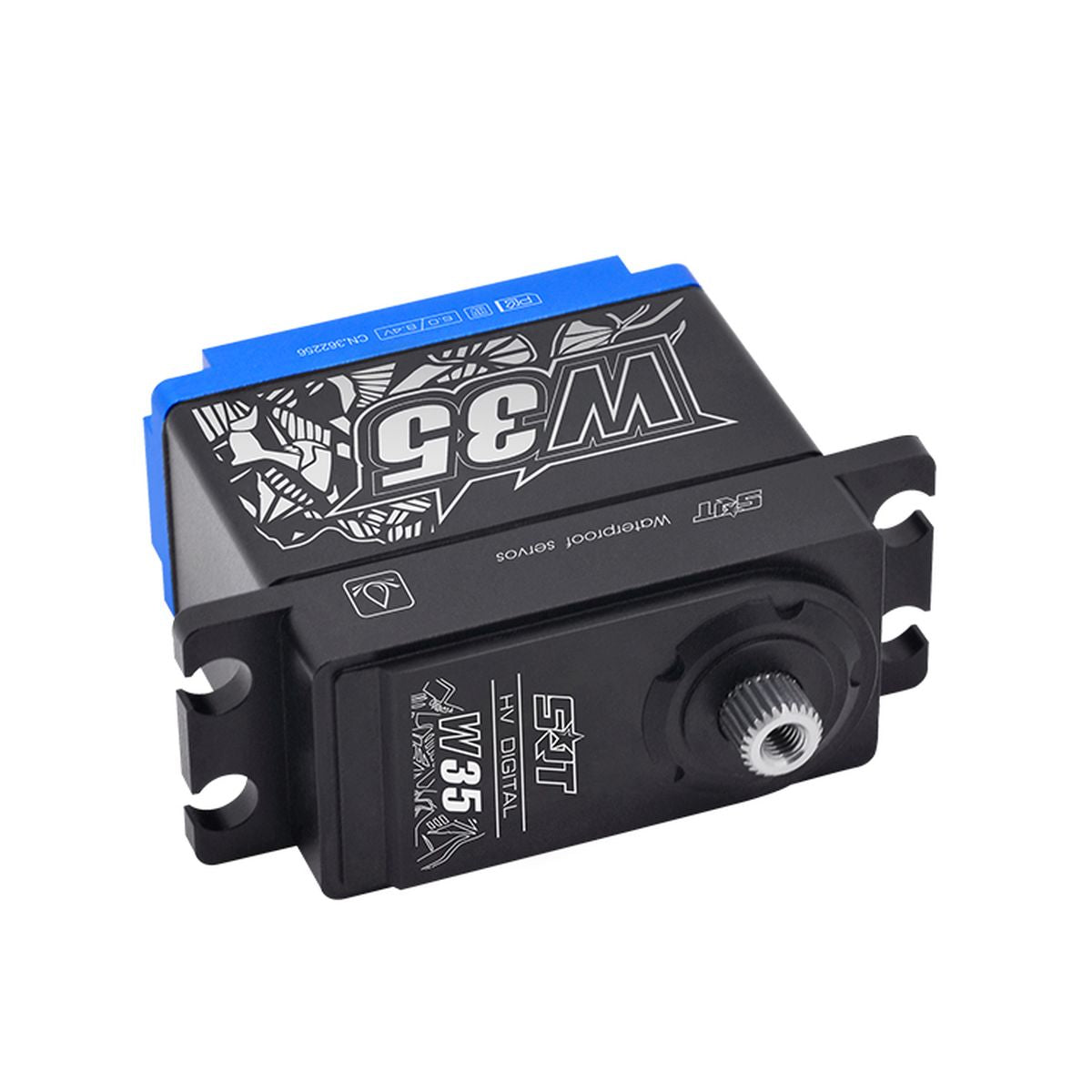 W35 - Standard HV Coreless Waterproof Servo, .10sec / 486.1oz @ 8.4V