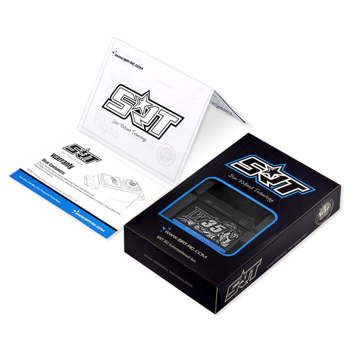 W35 - Standard HV Coreless Waterproof Servo, .10sec / 486.1oz @ 8.4V